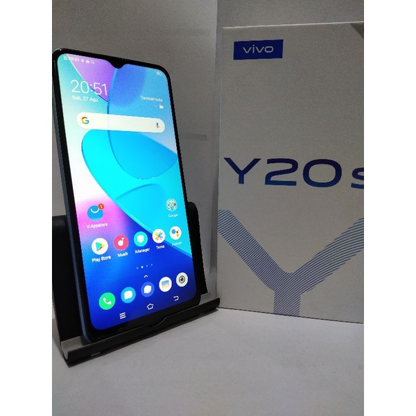 Vivo Y20S 8/128 GB Second Bekas Resmi Indonesia