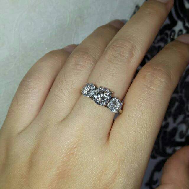 DIAMOND RING (ROKU) WEDDING ENGAGEMENT RING