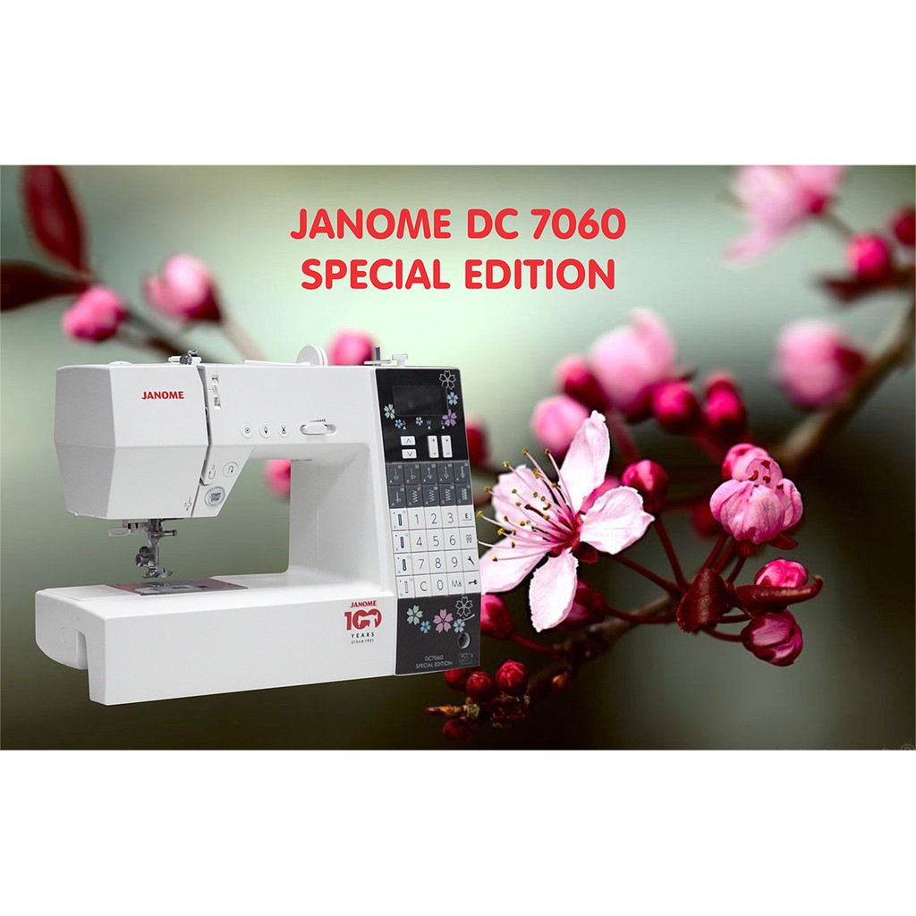 mesin jahit janome dc7060 special edition