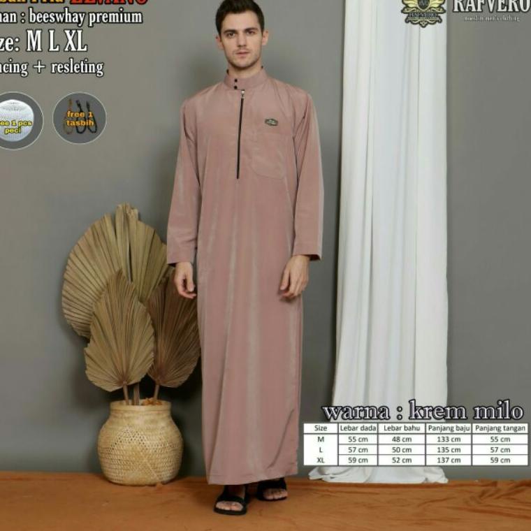 ALH.7438– Ar Razi fashion jubah ELVANO baju gamis haramain jubah pakistan jubah arab jubah2021