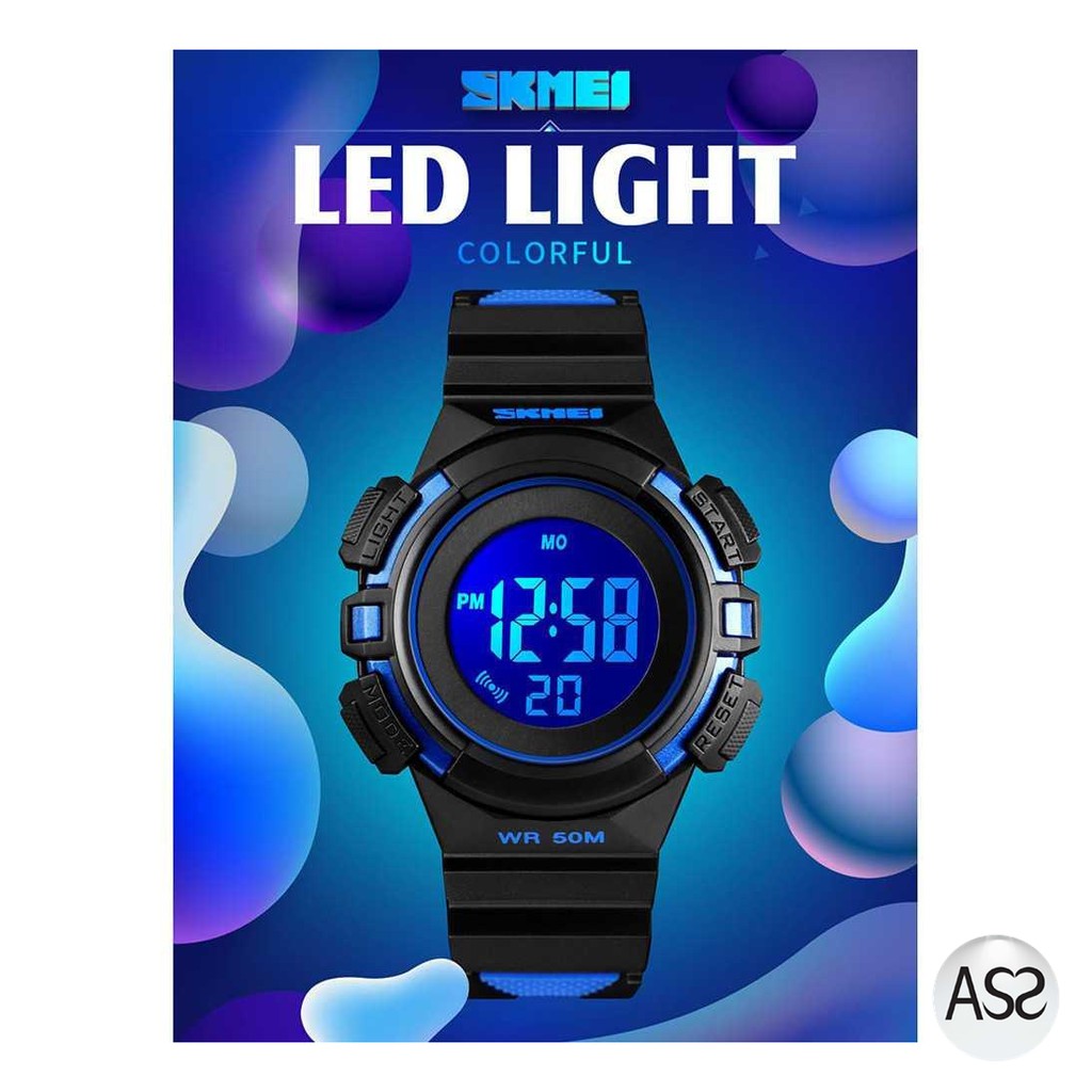 ASS Shop - SKMEI Jam Tangan Sporty Anak Waterproof LED Digital - 1485