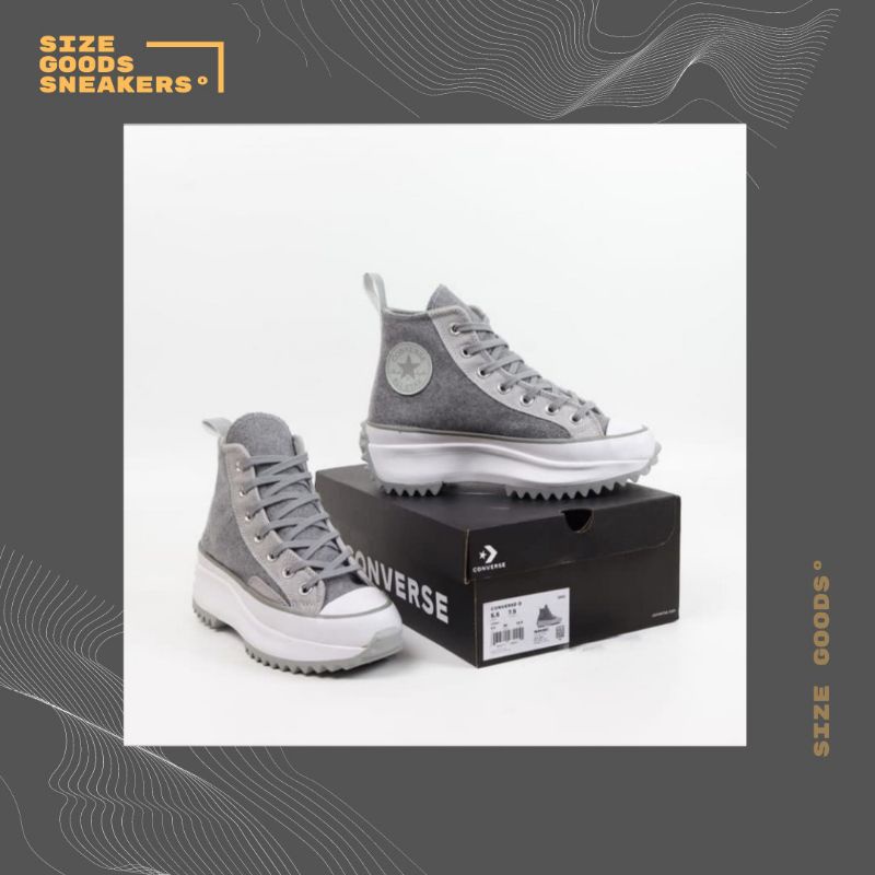 grey run star hike converse