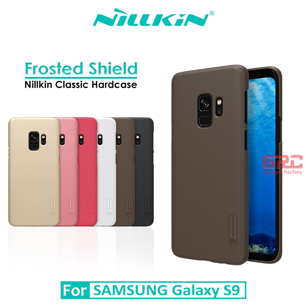 Hard Case SAMSUNG Galaxy S9 Nillkin Frosted Shield Casing Original