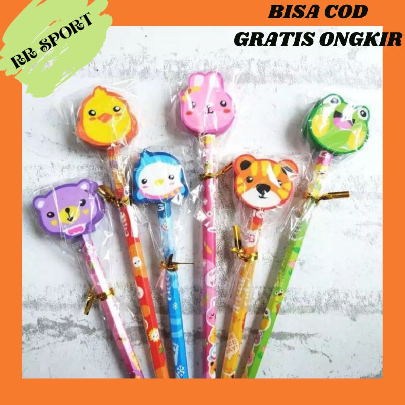 

Pencil Penghapus Big / Pencil Karakter / Pencil Lucu / Pencil Unik / pensil / Alat Tulis / Alat Sekolah