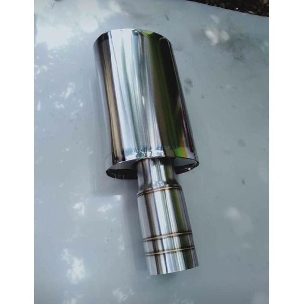 knalpot mobil titan suara bass gahar