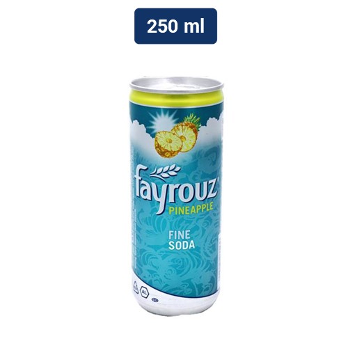 Fayrouz Pineapple Minuman Soda 250 mL