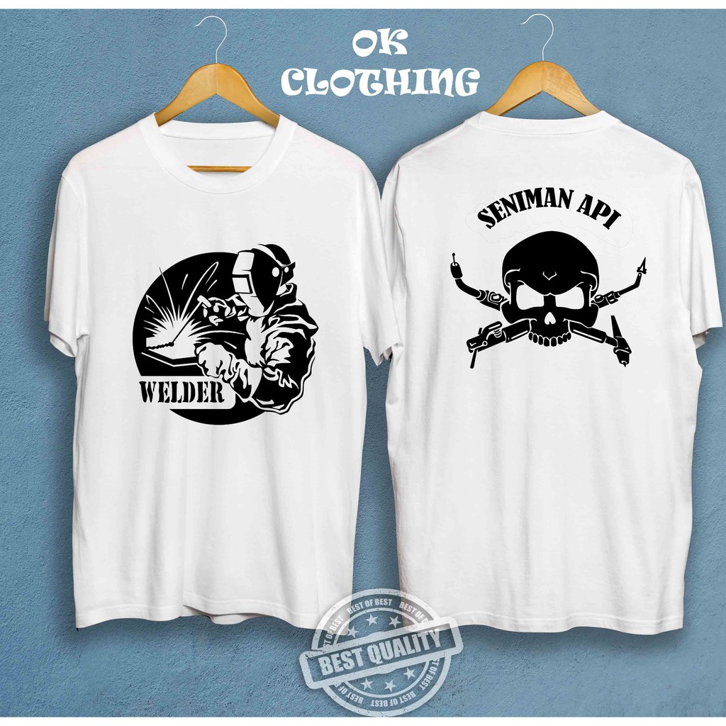 Kaos keren Tshirt Welder Seniman Api
