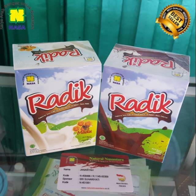 

SUSU RADIK COKLAT DAN MADU ASLI NASA-SUSU RADIK ASLI NASA-RADIK ASLI / SUSU KAMBING ETAWA