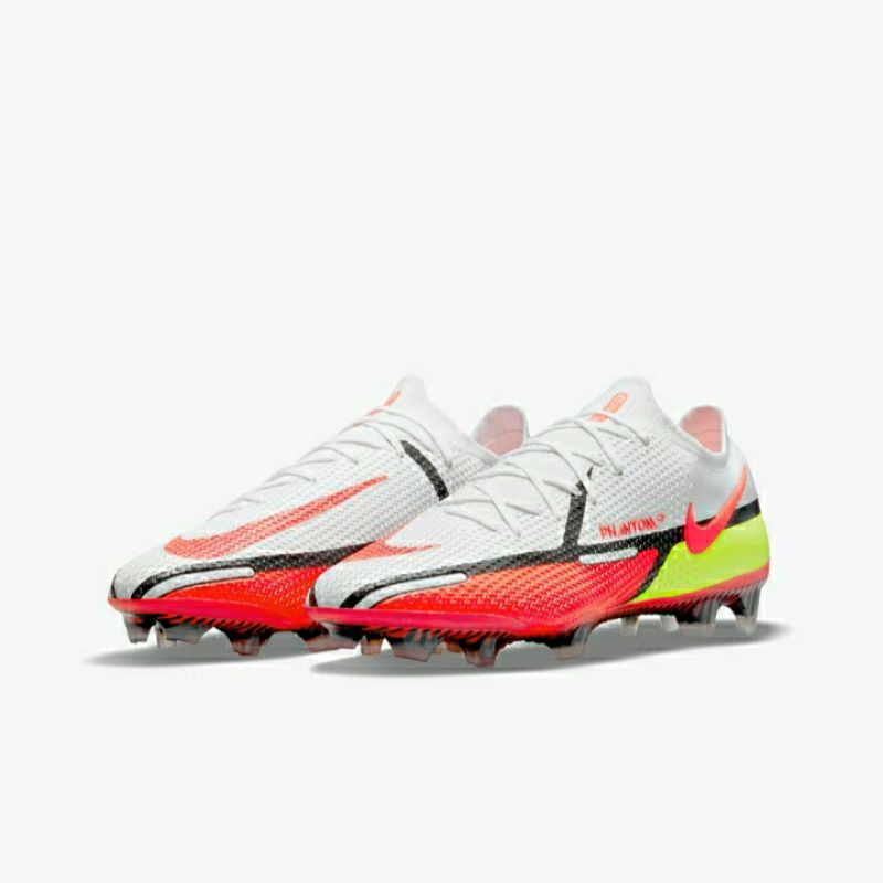Sepatu Bola [TERBARU] - Nike Football Phantom GT2 Elite FG Clear White SE - Original 1000% BNIB Resm