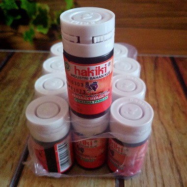 

PEWARNA MAKANAN HAKIKI 15 ML / WARNA MERAH TUA