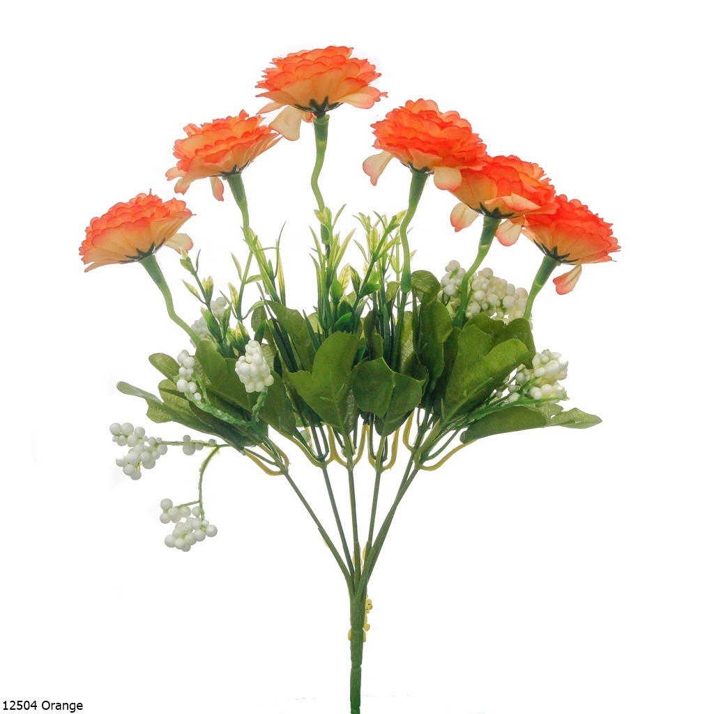 Bunga Plastik Rose Aviv 1250-4