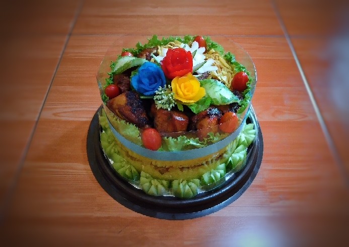 Mika Ct 22 Coklat / Mika Tumpeng / Mika Bolu ( Isi 10 Set )