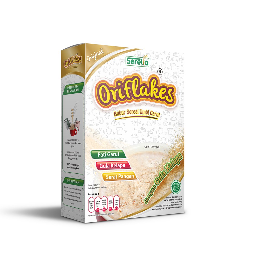

Oriflakes 350gr Original dan Plain