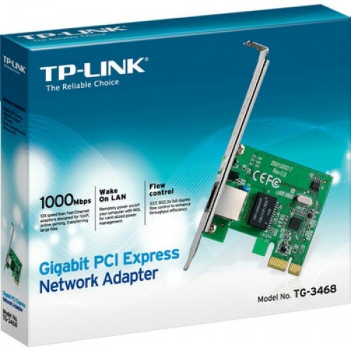 Lan Card TP-link TG-3468 Gigabit PCI Express - Tplink Express Lan Card 3468