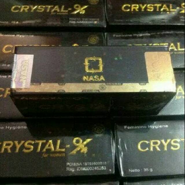 CRYSTAL X ORIGINAL NASA / CX ASLI DOUBLE HOLO