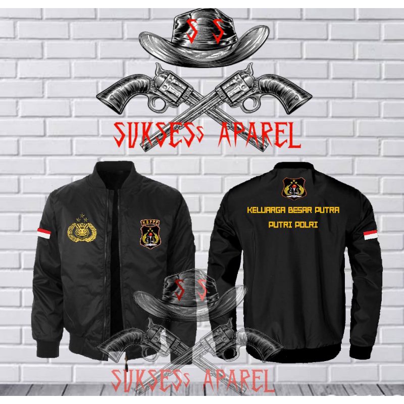 jaket polisi bomber/kbpp/polri