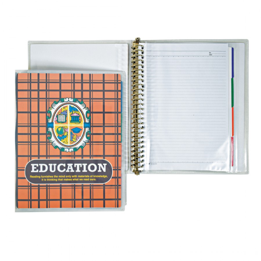 

Binder Note Joyko Ukuran B5 26 Ring Binder Note Besi Motif RAndom -SHSNP