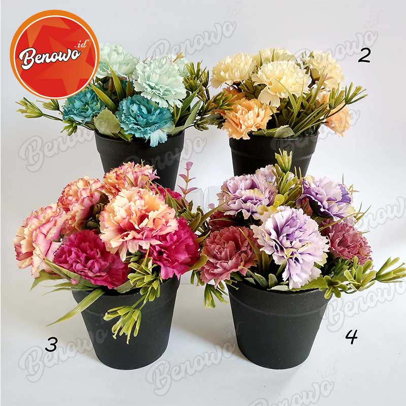 Bunga Plastik Artificial Untuk Dekorasi Tanaman Plastik Tiruan Dalam Pot Vas Bunga Plastik Vb22 Shopee Indonesia