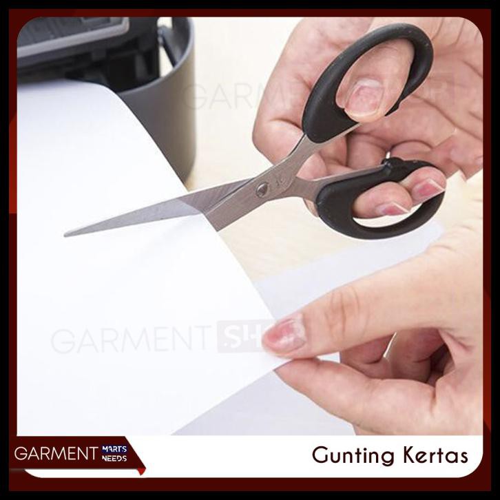 

Gunting Kertas Stainless Paper Scissors Pemotong Serbaguna Murah - 125 Mm