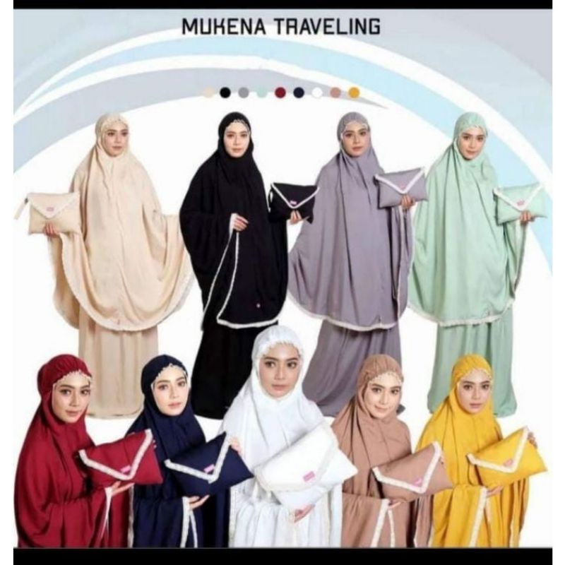 Mukena Hyget/Mukena Dompet/Mukena Travelling