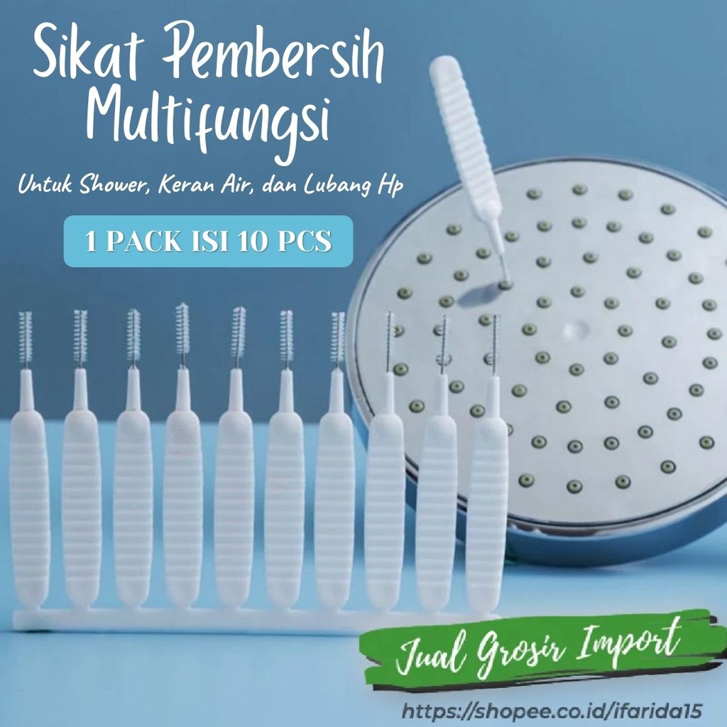 Sikat Pembersih Celah Lubang Kecil Kepala Shower Konektor Hp Dot Brush