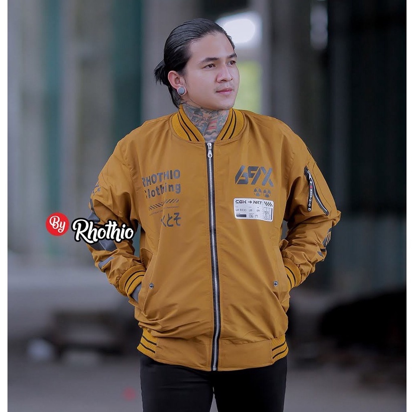 JD- JAKET BOMBER PARASUT PRIA ANTI AIR / JAKET MOTOR COWOK TRENDY ANTI ANGIN PREMIUM TRENDI ORIGINAL DISTRO RHOTIO TERMURAH