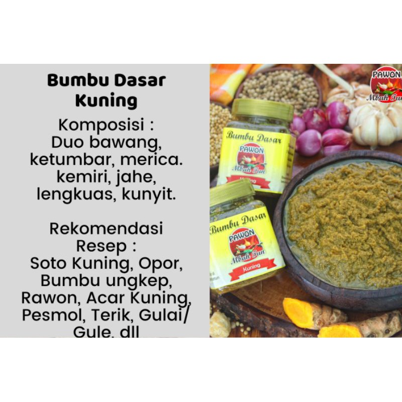 Bumbu Dasar / Bumbu masak instan