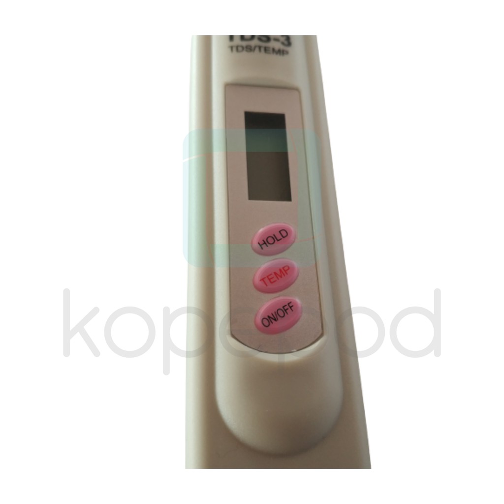 TDS Meter Hidroponik Alat Pengukur PH Air TDS meter pena dan ph meter TDS 3 TDS EC PH Meter Kopepod