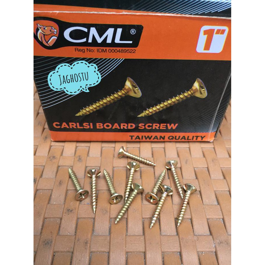 

[cod] Skrup GRC Kuning 1" inch CAMEL | 2,5cm [cod]