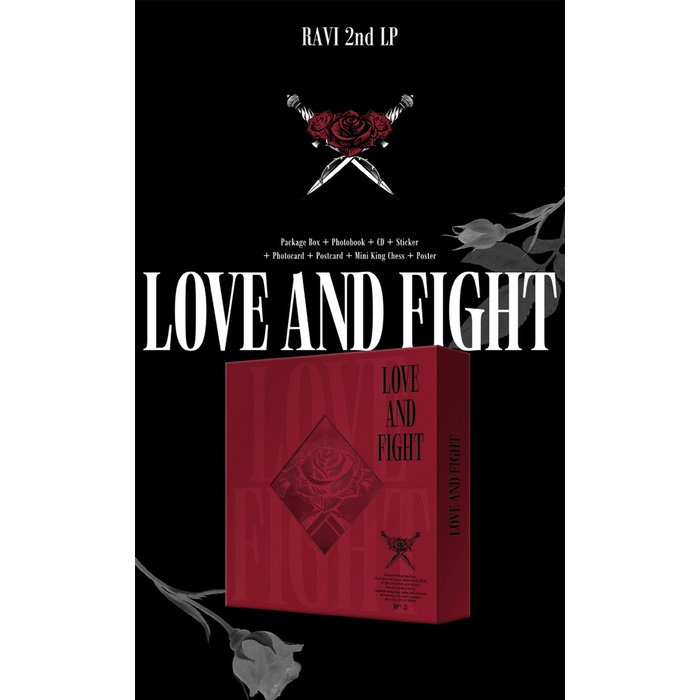 RAVI - 2nd Full Album LOVE AND FIGHT