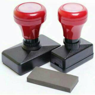 Stempel Lunas Stempel Flash tanpa bantalan uk 1 3 x 4 