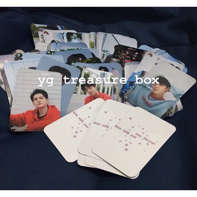 PHOTOCARD UNOFFICIAL YG TREASURE BOX