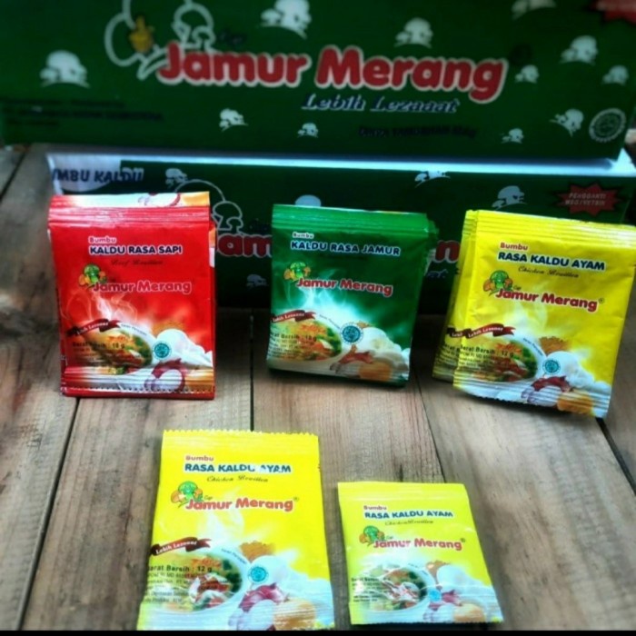 

Bumbu penyedap jamur merang rasa kaldu ayam