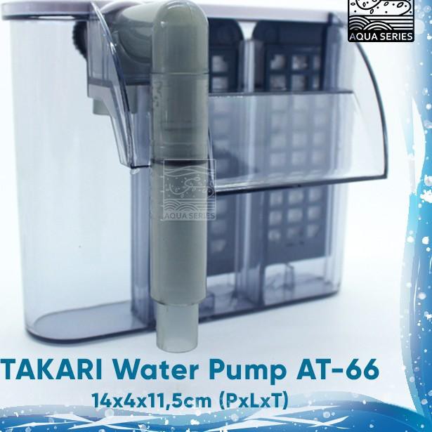 ✥ FILTER GANTUNG AQUARIUM HANGING FILTER SLIM TAKARI AT-66 AT 66 ➾