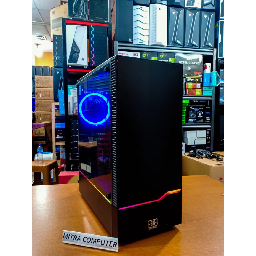 PC RAKITAN AMD ATHLON 3000 WITH SSD 120 GB SIAP PAKAI