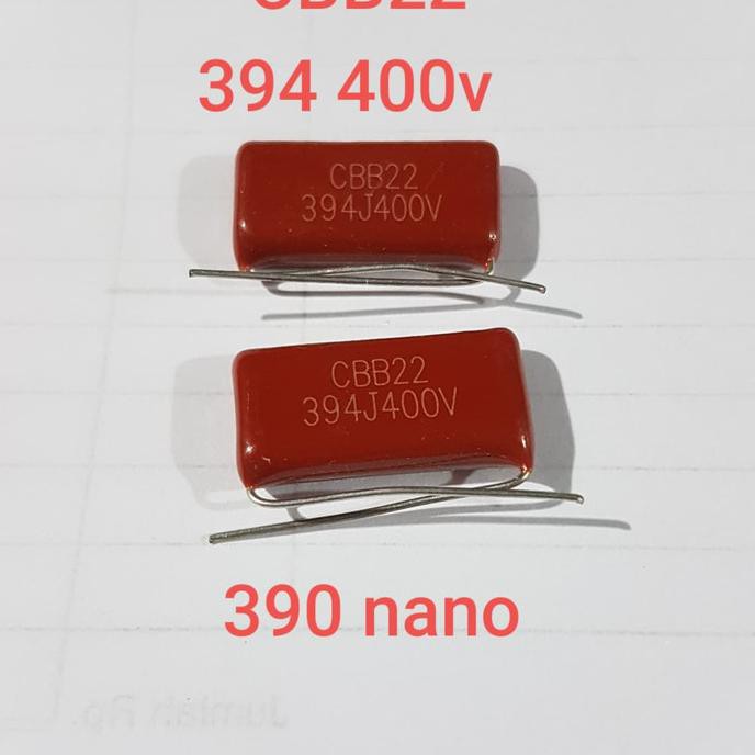 394 400V Cbb22 394J400V. ( 630V 630Volt 630 Volt Kosong )