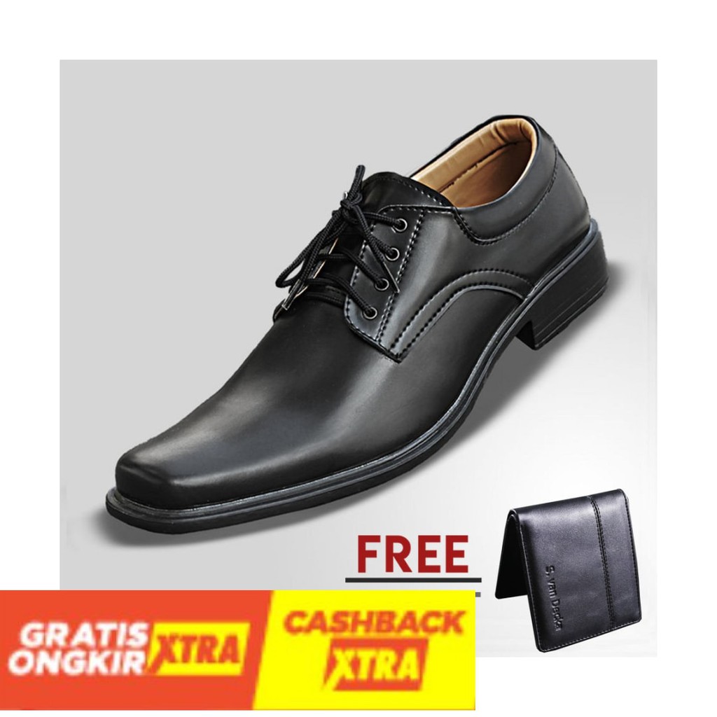 ORIGINAL  - Sepatu Pantofel Pria Sepatu Kulit Sepatu Kerja Sepatu Big Size Sepatu Pantopel Sepatu