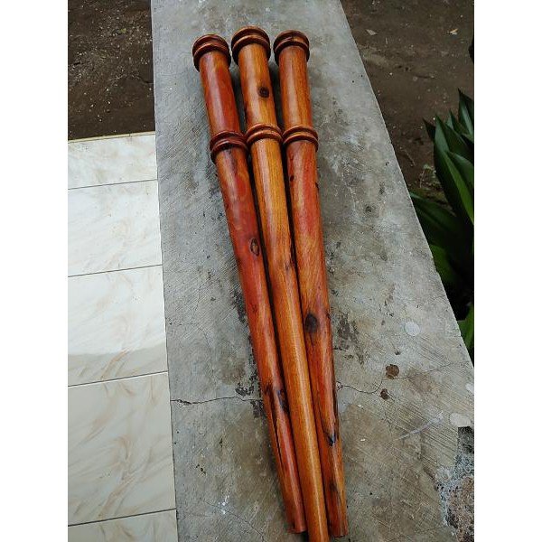 Tongkat komando raja kayu agatis