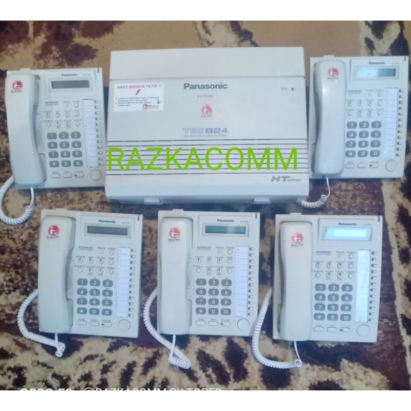 Paket Pabx Panasonic KX-TES/TEM824(308)