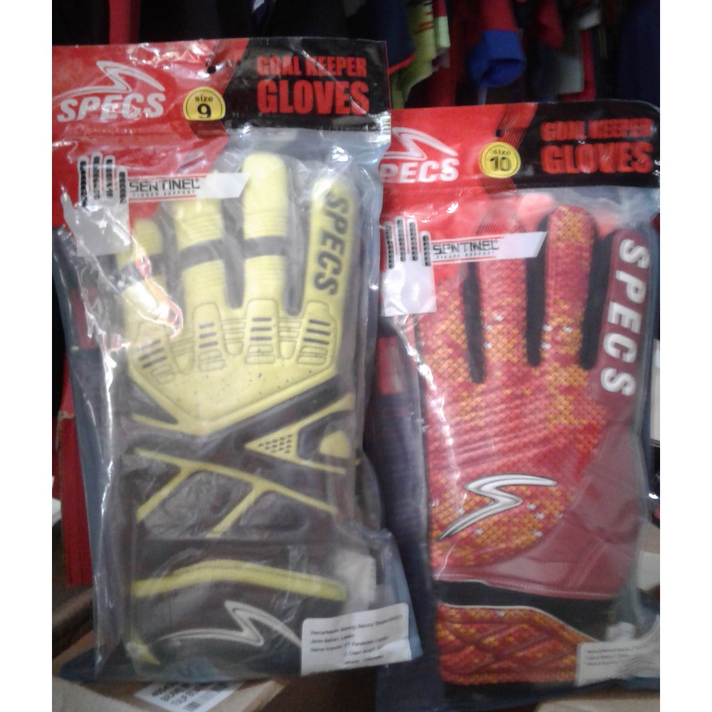 sarung tangan kiper GK GLOVES SPECS
