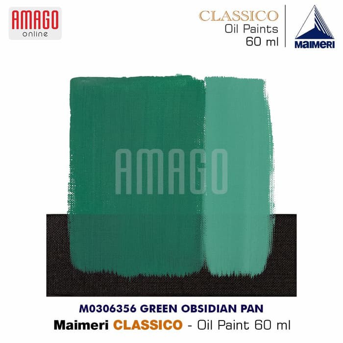 MAIMERI CLASSICO - OIL PAINT - EMERALD GREEN - 60ML - M0306356