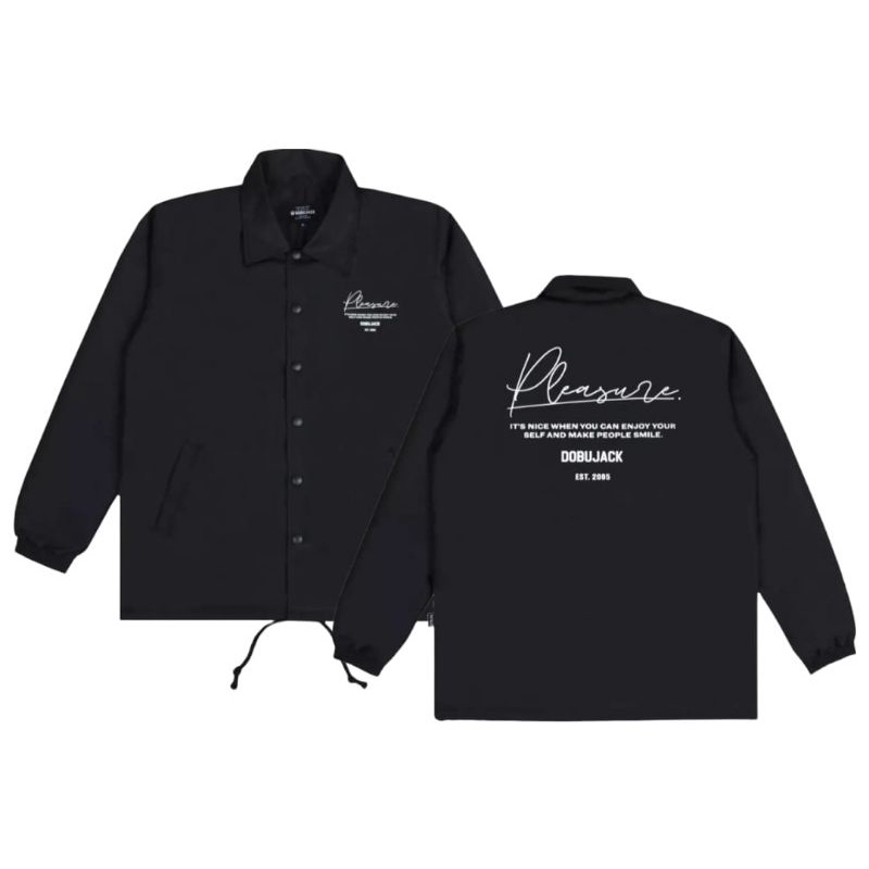 JAKET COACH/JAKET COACH NAGA PRIA WANITA/ JAKET PRIA WANITA  CJ   /JAKET PARASIT/ JAKET JEPANG NAGA /COACH NAGA/JAKET  MODEL NAGA TERBARU-Bujek hitam