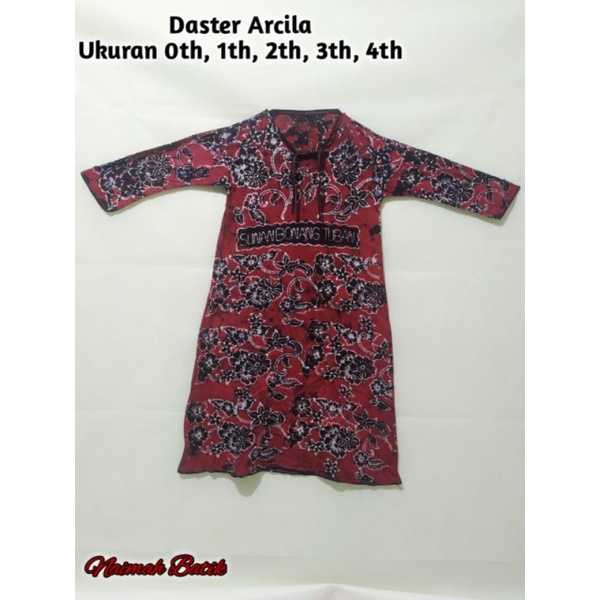 Gamis kaos anak / Jubah batik / daster batik Tuban / lengan panjang adem murah lari kekinian / batik