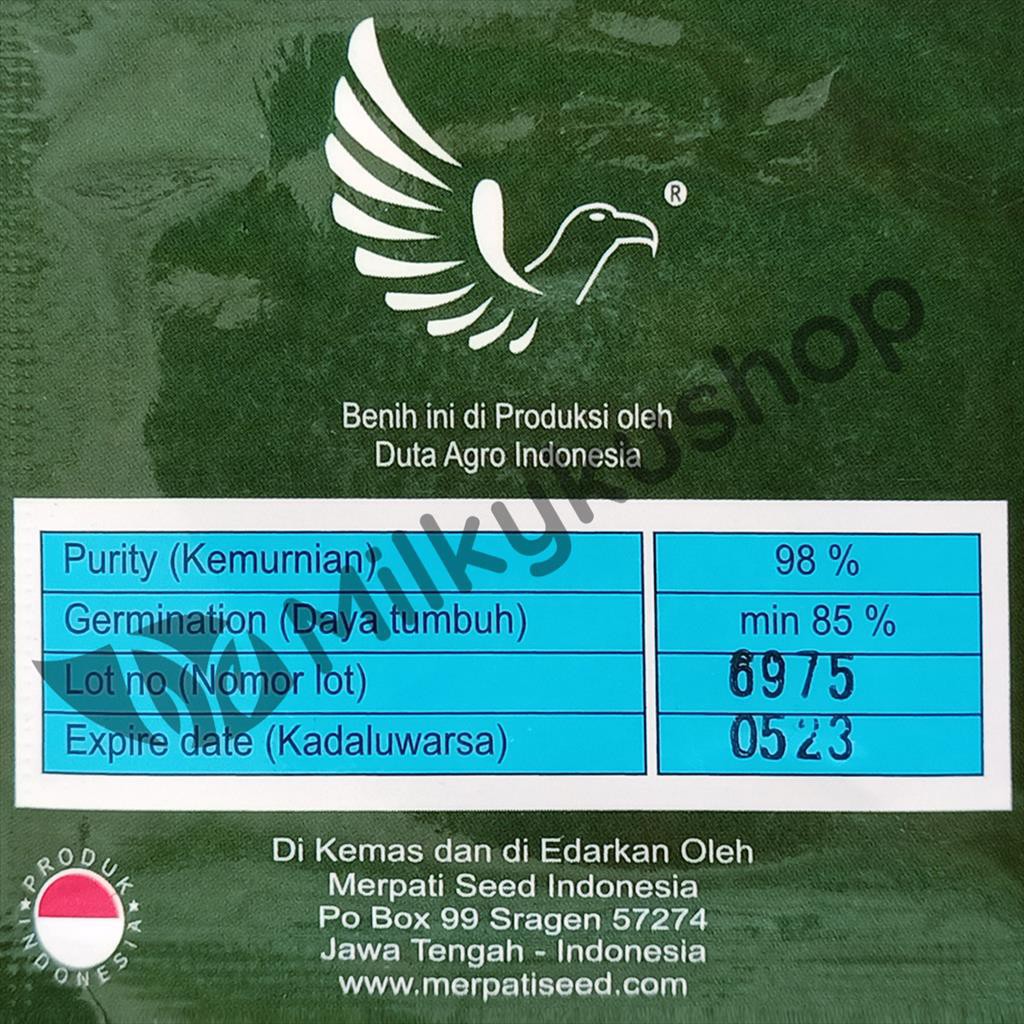 BENIH MERPATI SEED JELITA WORTEL 2 GRAM SACHET KEMASAN PABRIK