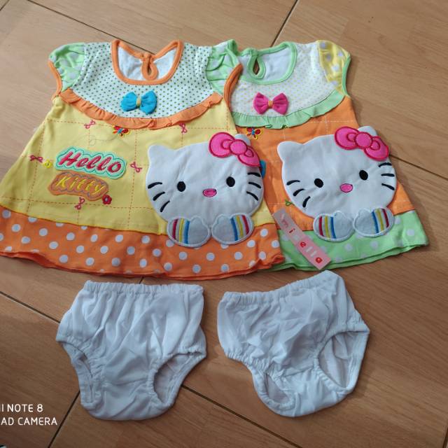 Dress Bayi Newborn dress anak perempuan