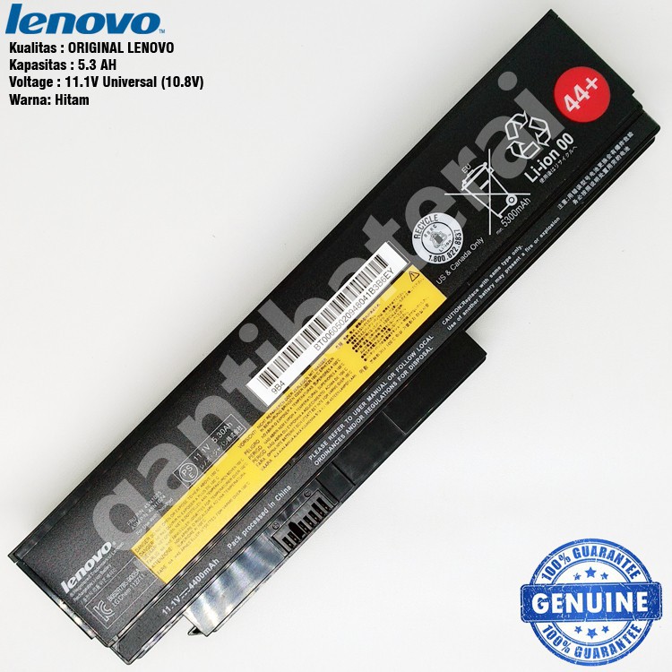 Baterai Laptop Lenovo Thinkpad X230 X230i