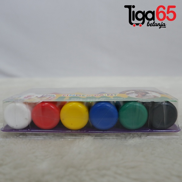 365 Finger paint /Cat Warna edukasi anak/Cat Tangan/ Face Paint FINGER PAINT #41369 (0903-6)