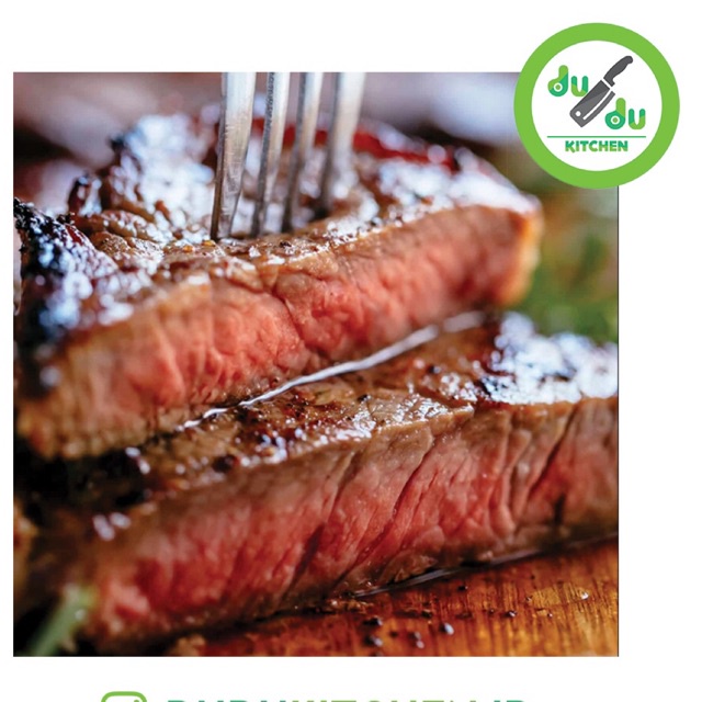 

BAH Dudu Kitchen Daging Sapi Meltik / Wagyu Tenderloin Meltique Beef Steak Meltiq