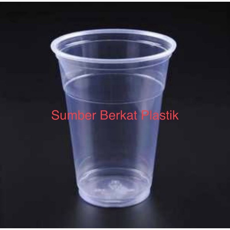 Gelas Plastik Bening/Cup Aqua/Gelas Kopi/Gelas Jasuke 220 ml