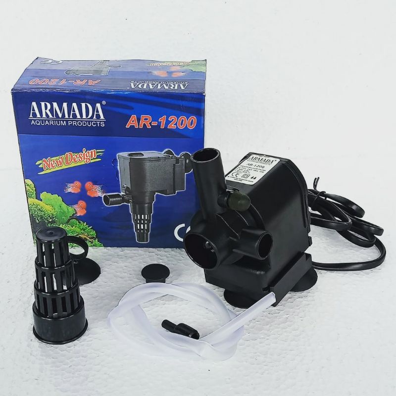 power head ph ARMADA AR 1200 DUS BIRU mesin pompa celup kolam akuarium